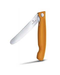 Нож кухонный Swiss Classic 6 7836 F9B оранжевый Victorinox