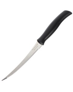 Нож кухонный Athus для томатов рукоятка черная нержавеющая сталь 12 7 см 23088 005 871 166 Tramontina