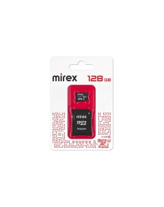 Карта памяти 128Gb microSDXC Class 10 UHS-I U3 + адаптер (13613-AD3UH128) Mirex