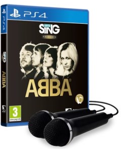 Игра Let s Sing ABBA Микрофон 2 шт PlayStation 4 полностью на иностранном языке Deep silver