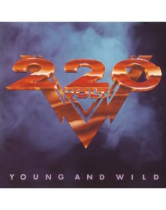 Two Hundred Twenty Volt Young And Wild Clear Gold Red Marbled Vinyl LP Music on vinyl