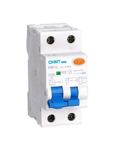 Автомат дифференциальный NB1L 20А 1P+N тип AC 30 мА 6 кА (203108) Chint