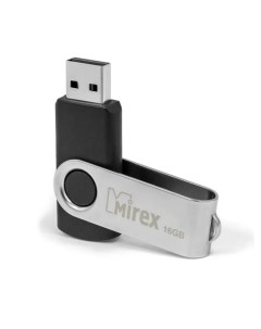 Флешка SWIVEL BLACK 16 Гб USB2 0 Mirex