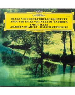 Emil Gilels Rainer Zep Schubert Piano Quintet In a Major D 667 Trout LP Deutsche grammophon