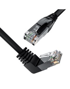 Патч корд верхний угол UTP cat 6 LAN компьютерный интернет кабель провод 54015 Gcr