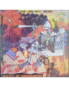 Lee Perry Battle Of Armagideon Red LP Music on vinyl