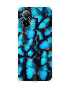 Чехол на Realme C67 4G Тропическая бабочка 2 Homey