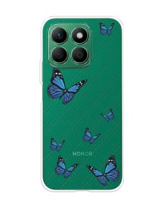 Чехол на Honor X8B Blue butterflies Homey