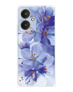 Чехол на Xiaomi Redmi 13C 5G Redmi 13R 5G Poco M6 5G Фиолетовые цветки Homey