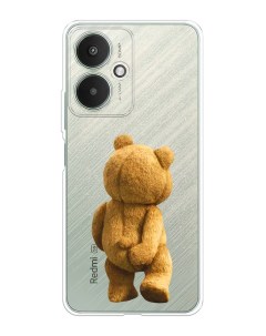 Чехол на Xiaomi Redmi 13C 5G Redmi 13R 5G Poco M6 5G Медвежья спина Homey
