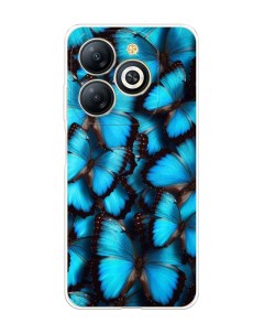 Чехол на Infinix Smart 8 Plus Тропическая бабочка 2 Homey