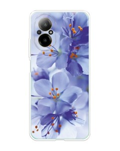Чехол на Realme C67 4G Фиолетовые цветки Homey