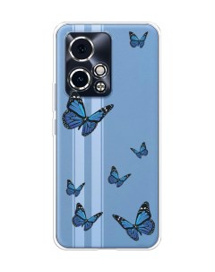 Чехол на Honor 90 GT Blue butterflies Homey