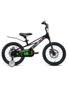 Детский велосипед Cosmo 16 2023 чёрный Forward