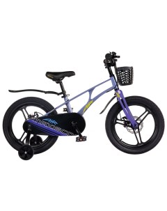 Детский велосипед Air Pro 18 2024 синий Maxiscoo