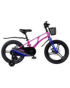 Детский велосипед Air Pro 18 2024 розовый Maxiscoo