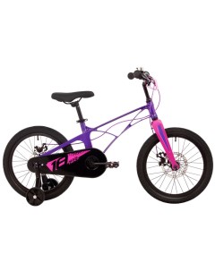 Детский велосипед Blast 18 2024 фиолетовый розовый Novatrack