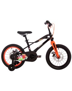 Детский велосипед Lynx 16 2024 чёрный Novatrack
