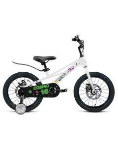 Детский велосипед Cosmo 14 2023 белый Forward