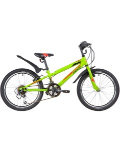 Детский велосипед Racer 12 sp 20 2020 зеленый Novatrack