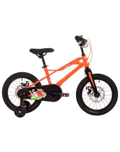 Детский велосипед Lynx 16 2024 оранжевый Novatrack
