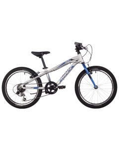 Детский велосипед Prime V brake 20 2 0 2024 серебристый Novatrack