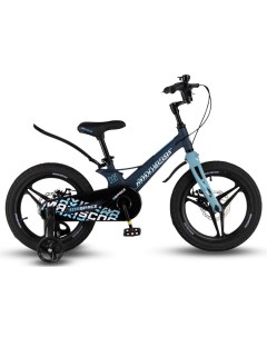 Детский велосипед Space Deluxe 16 2024 бирюзовый Maxiscoo