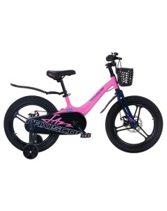 Детский велосипед Jazz Pro 18 2024 розовый Maxiscoo