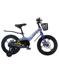 Детский велосипед Jazz Pro 16 2024 синий Maxiscoo