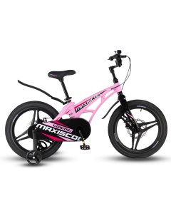 Детский велосипед Cosmic Deluxe 18 2024 розовый Maxiscoo
