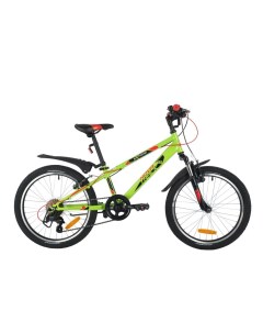Детский велосипед Extreme 20 2021 зеленый Novatrack