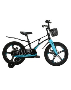 Велосипед Air Делюкс плюс 16 23г 9 черный аметист MSC A1623D Maxiscoo
