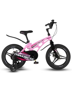 Детский велосипед Cosmic Deluxe 16 2024 розовый Maxiscoo