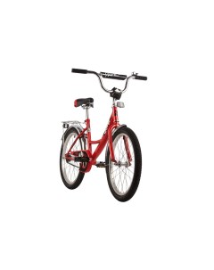 Велосипед 20 URBAN красный защита А тип тормоз нож крылья и багажник хром Novatrack