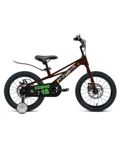 Детский велосипед Cosmo 16 2023 коричневый Forward