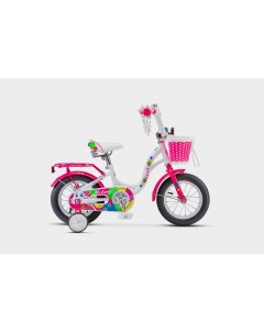 Детский велосипед Mistery C 12 Z010 79 Белый Розовый 2024 Stels