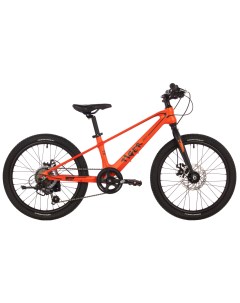 Детский велосипед Tiger 20 2024 оранжевый Novatrack