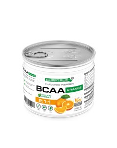 BCAA порошок банка 200г Апельсиновый Supptrue
