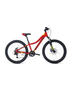 Велосипед TWISTER 24 2 0 D рост 12 красный ярко зеленый Forward
