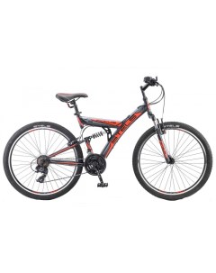 Велосипед Focus V 26 18 SP V030xLU086305xLU083837x18 Тёмно синий оранжевый Stels