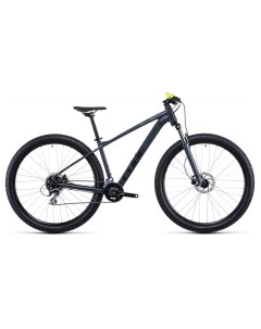 Велосипед Aim Pro grey n flashyellow 2023 18 Cube