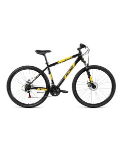 Горный велосипед AL 29 D год 2021 цвет Черный Оранжевый ростовка 17 Altair