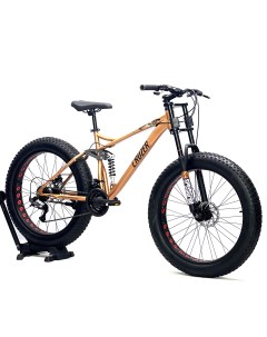 Велосипед Fatbike ALLIGATOR 26x4 2024 18 бронзовый Cruzer