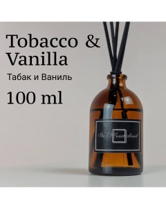 Аромадиффузор Kumiholand Табак и Ваниль для дома с палочками 100 мл Nobrand