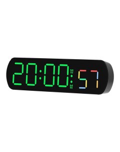 Часы электронные настольные будильник с датчиком температуры таймером Nobrand
