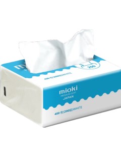 Салфетки бумажные 200 шт Mioki