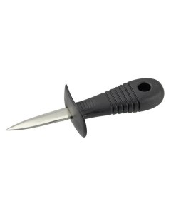 Нож для устриц 50140 мм с ограничителем ручка черная FM Fackelmann