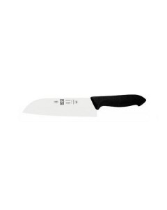 Нож японский Santoku 180300 мм черный HoReCa Icel