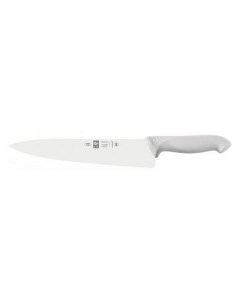 Нож поварской 250390 мм Шеф белый узкое лезвие HoReCa Icel