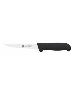 Нож обвалочный 150270 мм изогнутый черный SAFE Icel